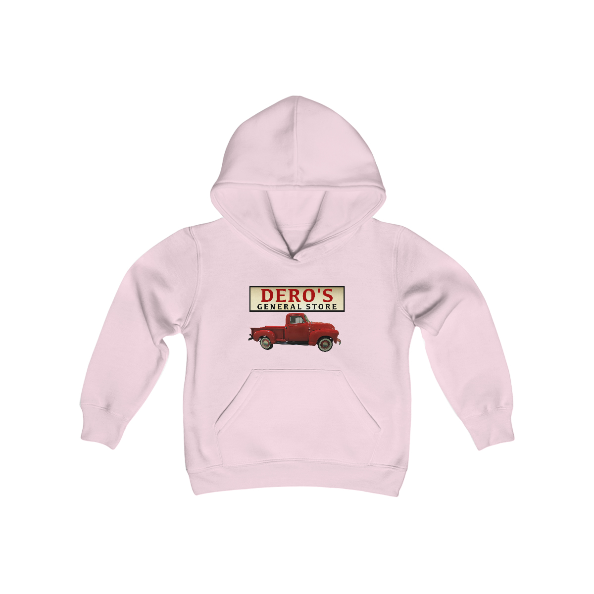 Youth - General Store's Red Truck Hoodie - Image 10