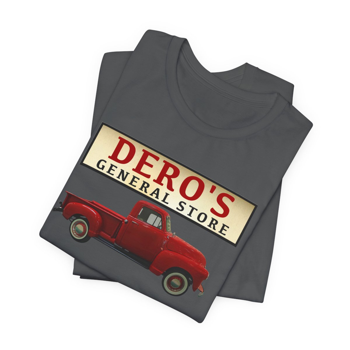 Adult - General Store's Red Truck Tee - Image 150