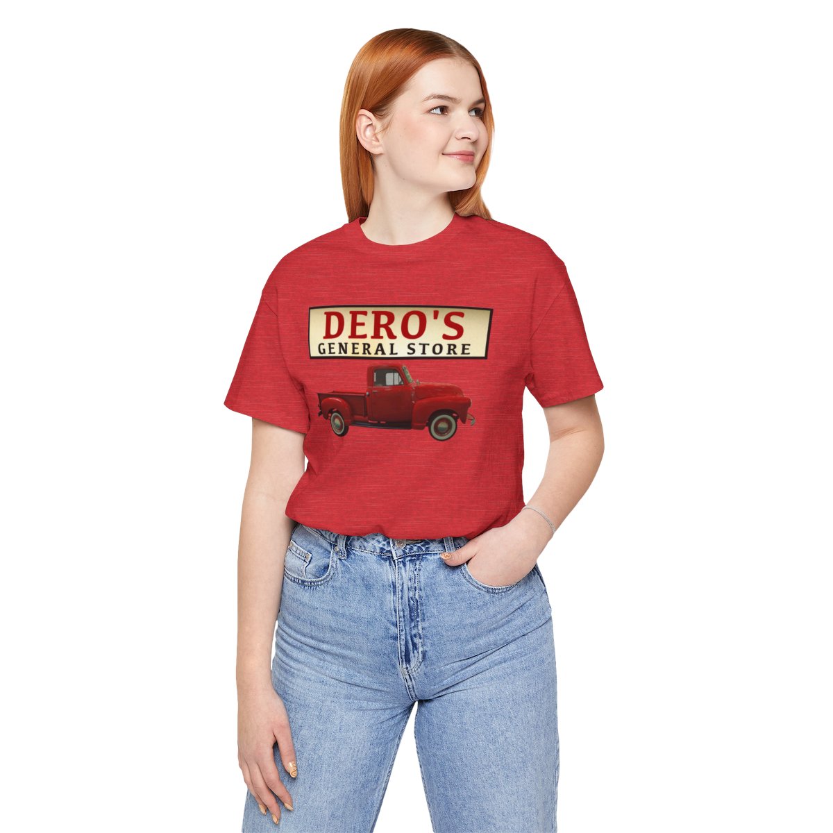 Adult - General Store's Red Truck Tee - Image 250
