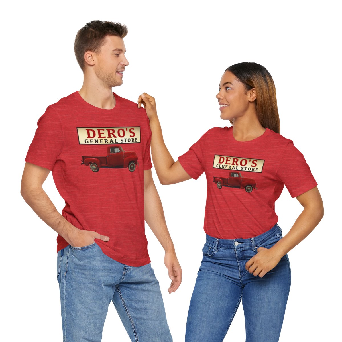 Adult - General Store's Red Truck Tee - Image 257