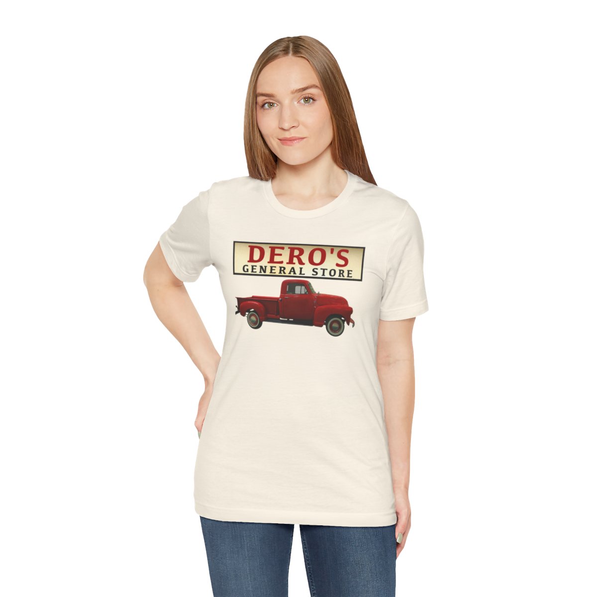 Adult - General Store's Red Truck Tee - Image 100